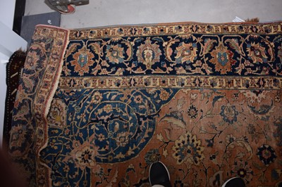 Lot 41 - A very large Middle Eastern vintage woollen carpet