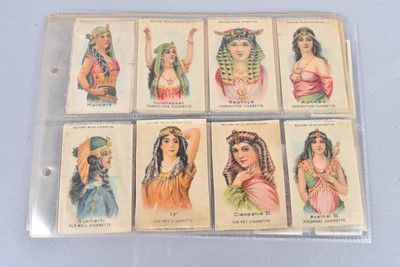 Lot 226 - Historical Themed Cigarette Cards and Silk Issues