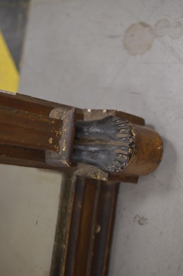 Lot 52 - A 19th century Regency style mirror