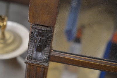Lot 52 - A 19th century Regency style mirror