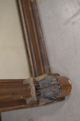 Lot 52 - A 19th century Regency style mirror
