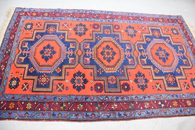 Lot 58 - A mid 20th century Middle Eastern woollen carpet