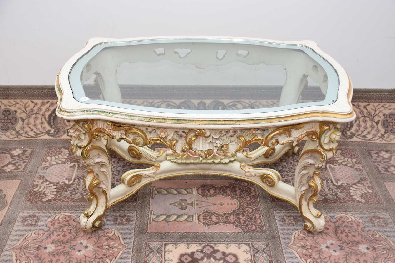 Lot 81 - A modern Spanish coffee table