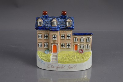 Lot 407 - A Staffordshire Model of the notorious "Stanfield Hall"