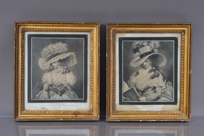 Lot 453 - A pair of English 18th Century mezzotints