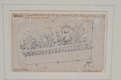 Lot 551 - Circle of John Ruskin (1819-1900) English School Grand Tour drawing