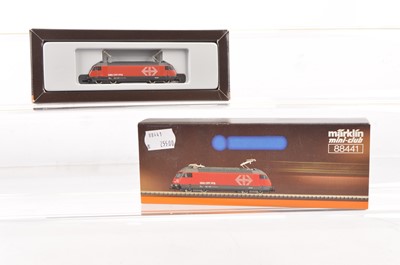 Lot 3 - Marklin Mini Club Z Gauge Swiss Electric Locomotive