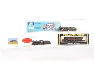 Lot 6 - LNER and LMS N Gauge Steam Locomotives with Tenders