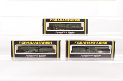 Lot 9 - Graham Farish N Gauge GWR Steam Locomotives with Tenders