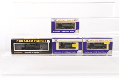 Lot 13 - N Gauge GWR Steam Tank Locomotives