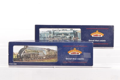 Lot 122 - Bachmann 00 Gauge Rebuilt Scot and Class A4 Steam Locomotives and Tenders (2)
