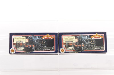 Lot 124 - Pair of Bachmann 00 Gauge BR black Class 2 Ivatt 2-6-2 Tank Locomotives