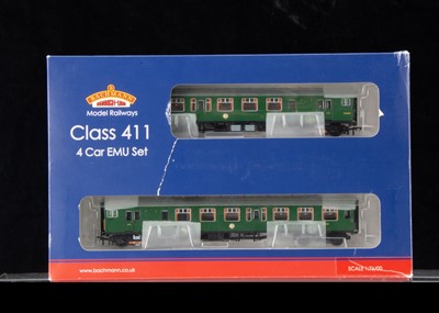 Lot 163 - Bachmann OO Gauge BR/SR Class 411 Four Car EMU