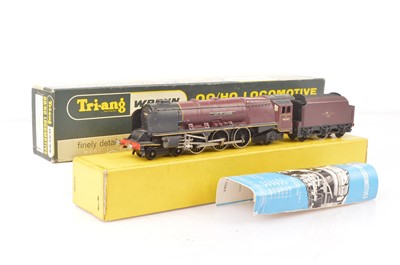 Lot 363 - Tri-ang Wrenn 00 Gauge W2226 BR maroon 46245 'City of London', Locomotive and Tender