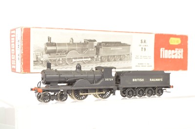 Lot 424 - Will's Finecast kitbuilt 00 Gauge BR black Class T9 No 30729