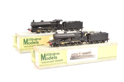 Lot 463 - Pair of  Millholme Models  00 Gauge kitbuilt  BR ex LNER/GCR black Locomotives and TenderS (2)