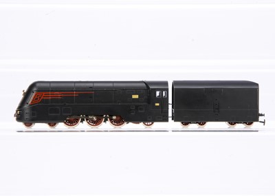 Lot 587 - Rivarossi HO Gauge Unboxed Italian Streamline Steam Locomotive with Tender