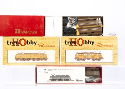 Lot 597 - Rivarossi HO Gauge Electric Locomotive Kits (4)