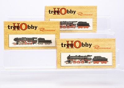 Lot 598 - Rivarossi HO Gauge German Steam Locomotive Tren Hobby Kits (3)