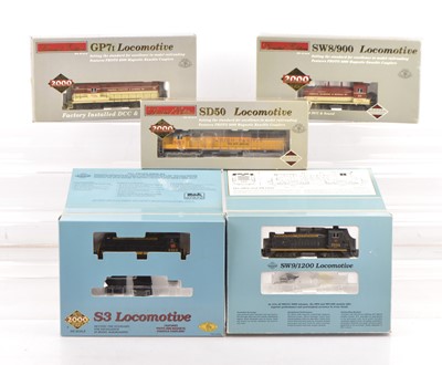 Lot 758 - Proto 2000 American HO Gauge Diesel Locomotives