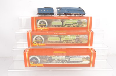 Lot 72 - Hornby 00 gauge Steam locomotives and tenders  (4)