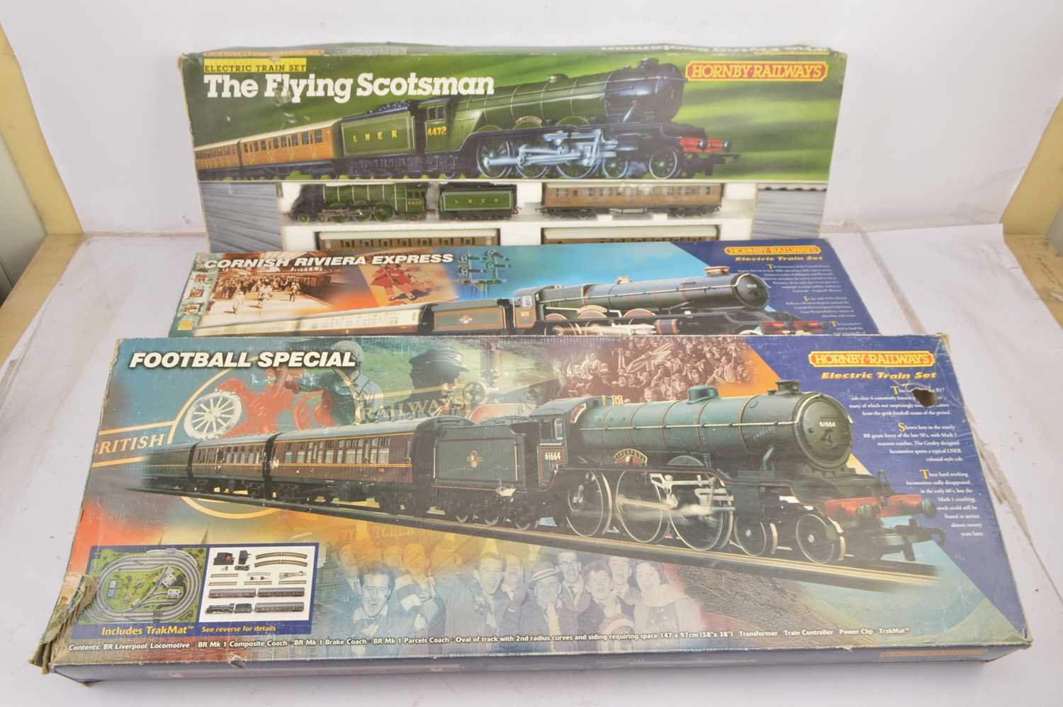 Lot 95 - Hornby 00 gauge Steam Locomotive sets in original boxes (3)