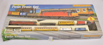 Lot 101 - Hornby 00 gauge Twin Train Set in original box  (1)