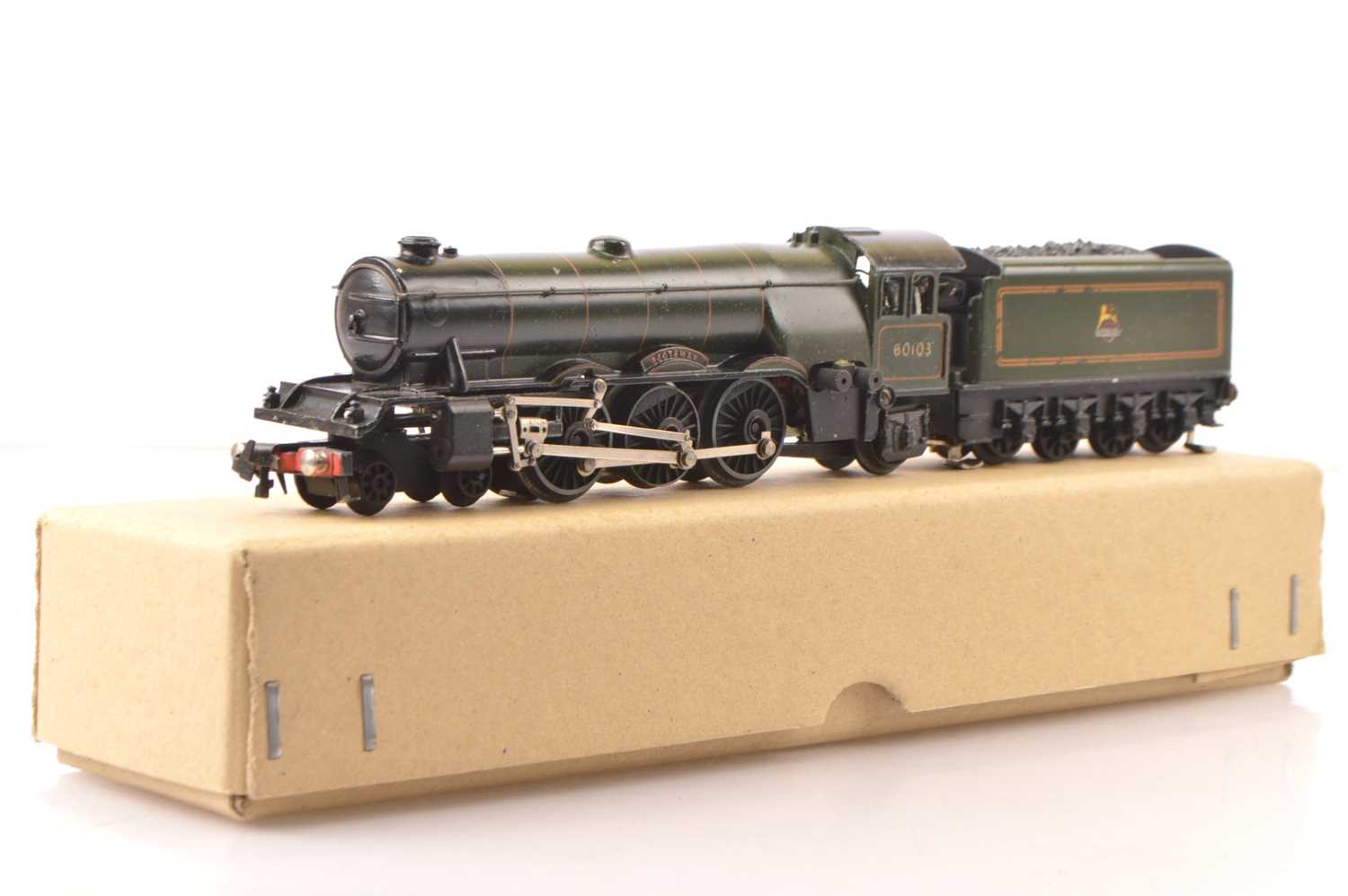 Lot 143 - Trix Twin 00 Gauge 3-Rail AC BR green Class A1 60103 ' Scotsman' Locomotive and Tender