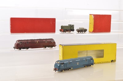 Lot 156 - Trix (TTR) 00 Gauge 2-rail 12v DC Diesel Locomotives