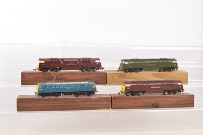 Lot 177 - Liliput 00 Gauge DC 'Western' Diesel and AL1 Electric Locomotives (4)