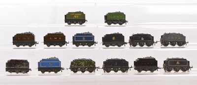 Lot 188 - Trix TTR 00 Gauge 'AC-era' spare Tenders (14)