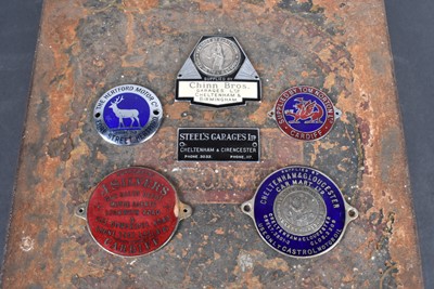 Lot 461 - Six vintage Car Dash badges