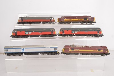Lot 272 - Hornby Lima Diesel and electric locomotives  00 gauge (6)