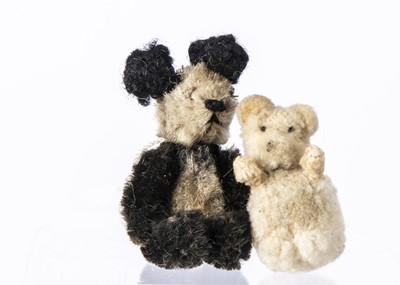 Lot 43 - A post war miniature Schuco Panda teddy bear