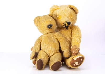 Lot 48 - Two post war Chad Valley teddy bears