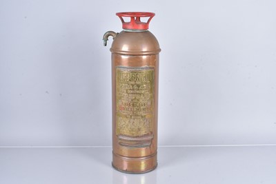 Lot 51 - An Imperial Soda & Acid Fire Extinguisher by Coulter Copper & Brass Company Limited