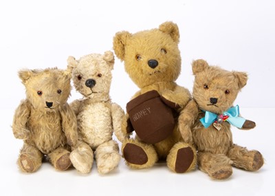 Lot 159 - Four post war Chiltern  teddy bears