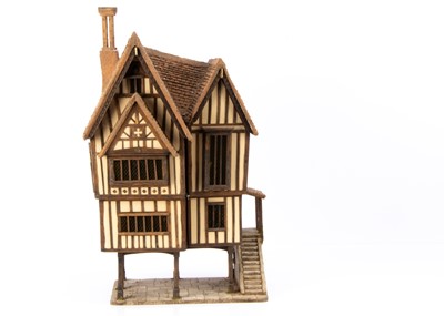 Lot 256 - A Jim Hemsley Tigger Pond 1/24th scale modern miniaturist dolls’ house