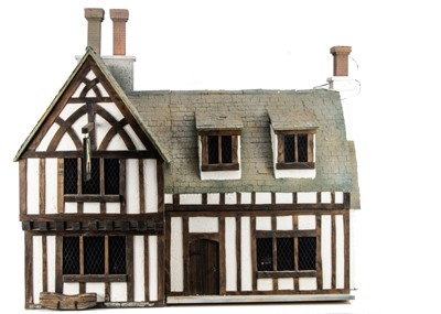 Lot 280 - A large Jim Hemsley at Tigger Pond miniaturist dolls' house