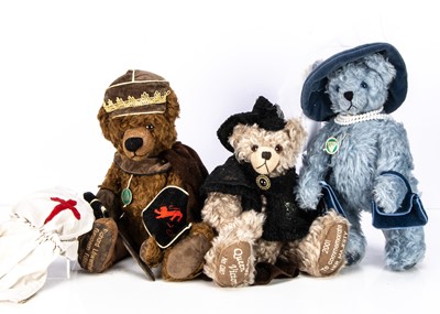 Lot 296 - Three limited edition Hermann teddy bears