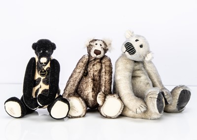 Lot 298 - Three limited edition  Dean's Rag Book  Co. teddy bears