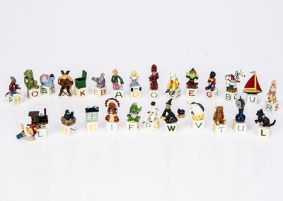 Lot 343 - Hantel Miniatures complete alphabet set