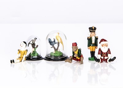 Lot 346 - Six Hantel Miniatures