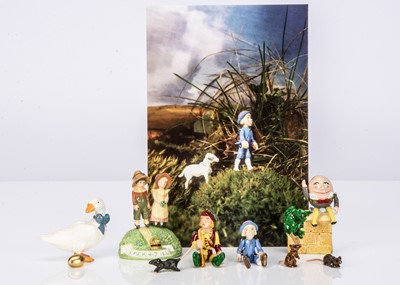 Lot 360 - A collection of Hantel Miniatures Nursey Rhyme characters
