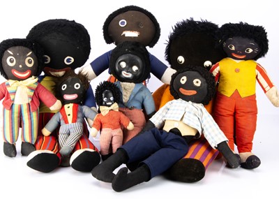 Lot 445 - Nine Gollies