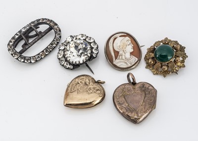 Lot 162 - A 19th Century paste set buckle