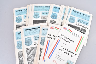 Lot 93 - Tottenham Hotspur Programmes 1960s