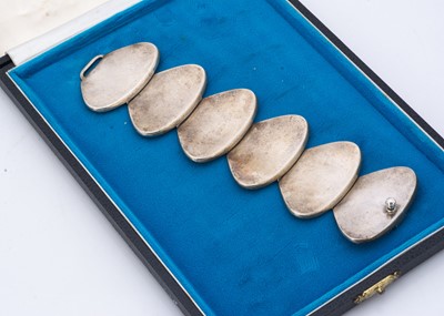 Lot 224 - A Danish silver bracelet by Bent Knudsen