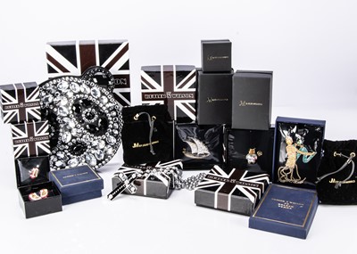 Lot 227 - A collection of cased costume jewels by Julien Macdonald and Butler and Wilson