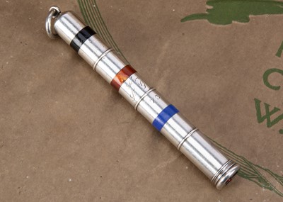 Lot 239 - A late Victorian triple retractable pencil from J.C. Vickory of London